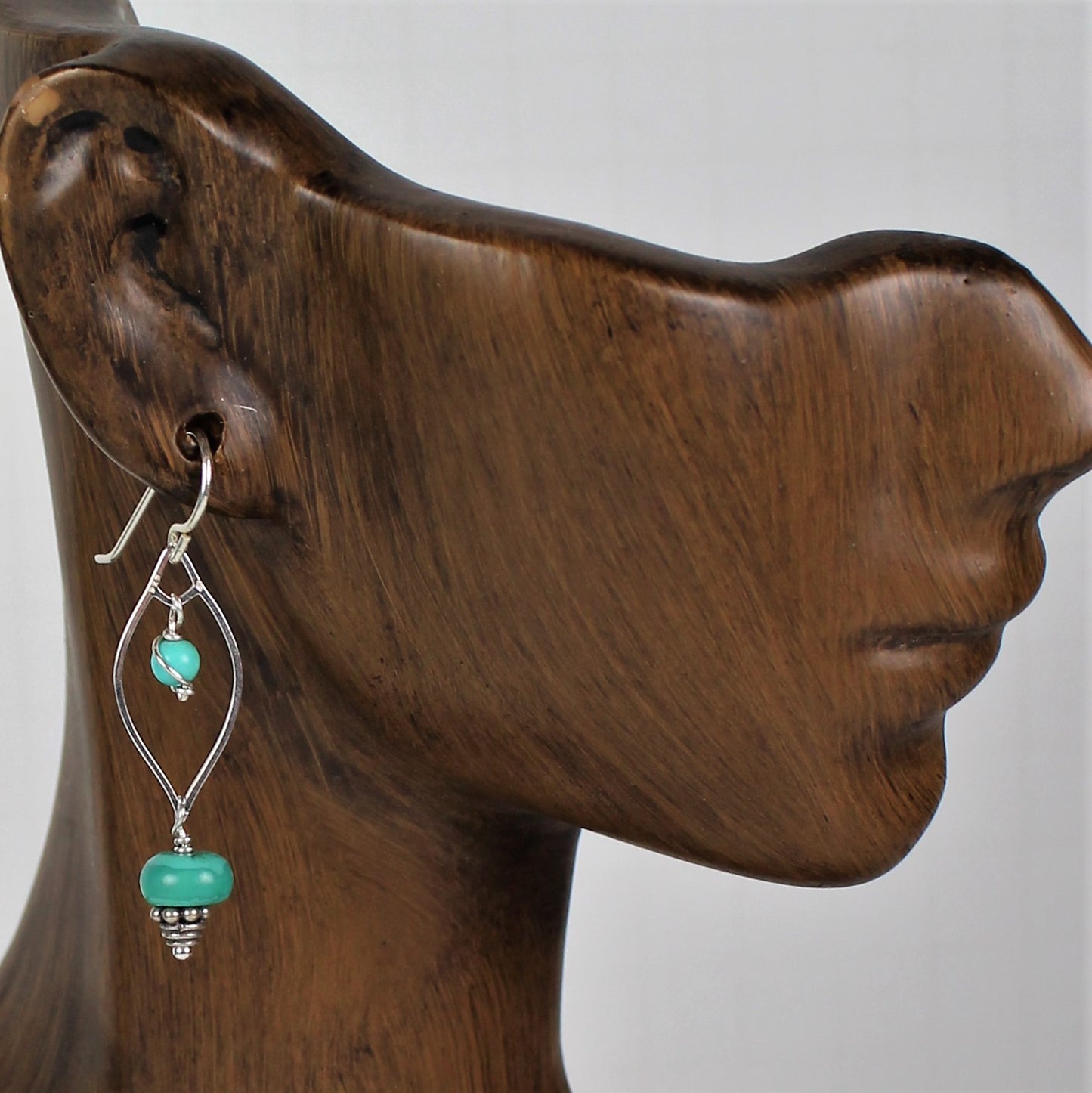 Turquoise and Turquoise Earrings