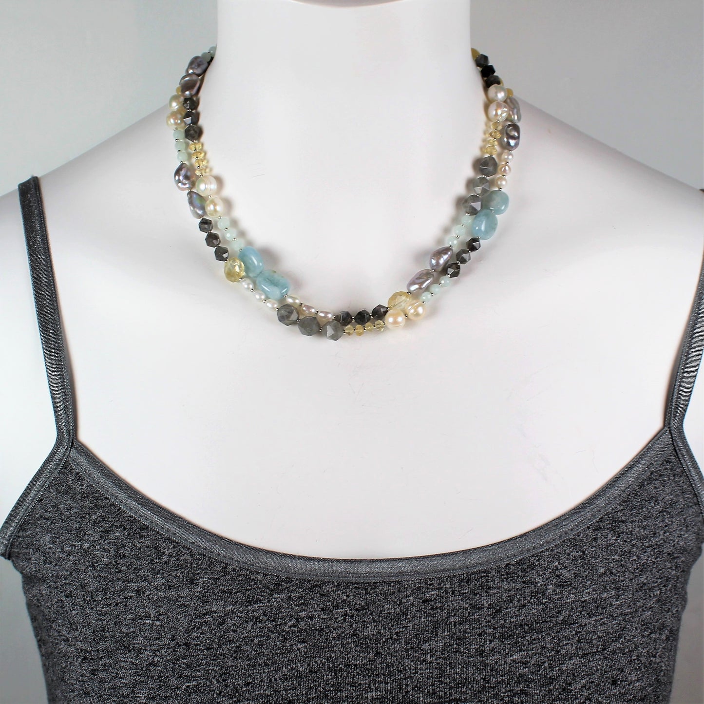 Pastel 2-Strand Necklace