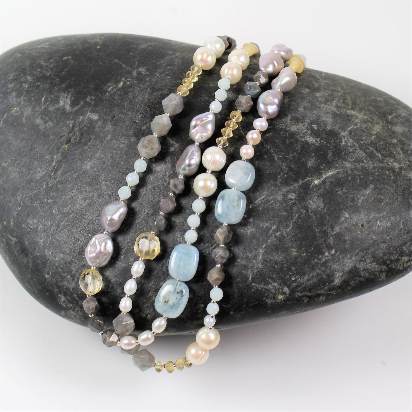 Pastel 2-Strand Necklace