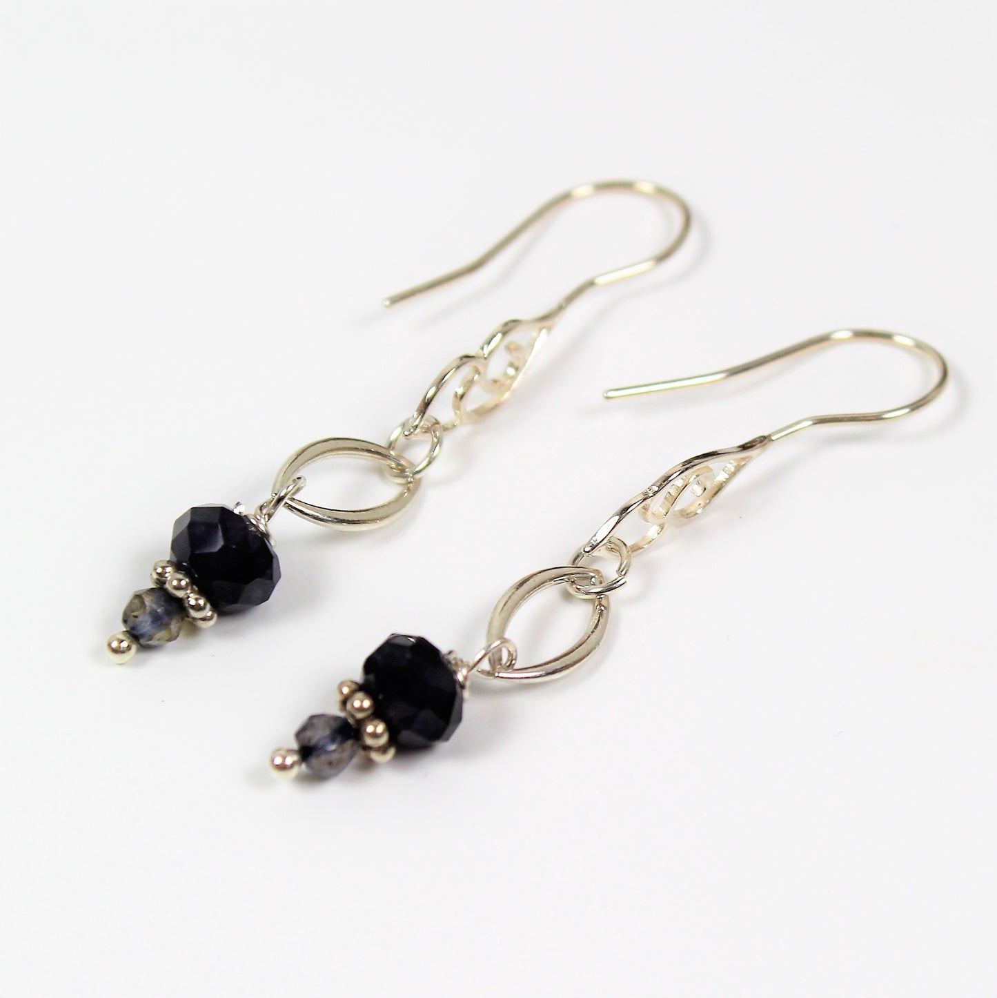 Fancy Iolite Earrings