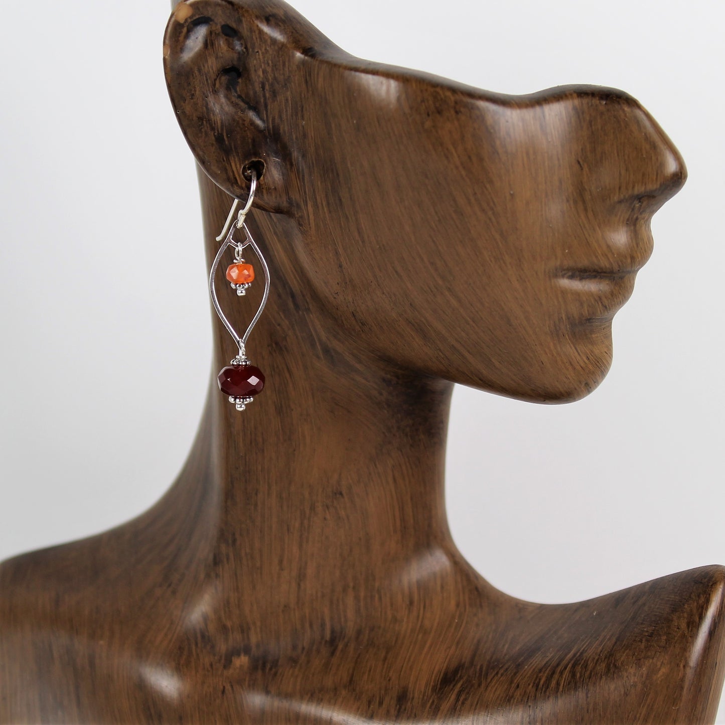 Carnelian Drop Earrings