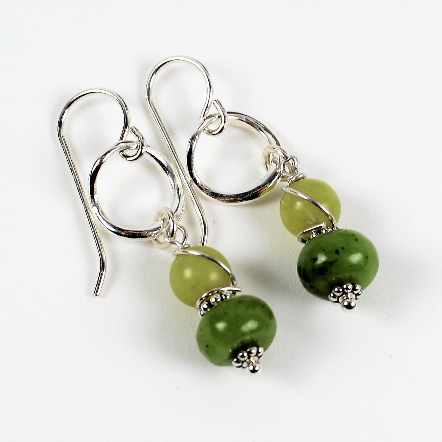 Jade Loop Earrings